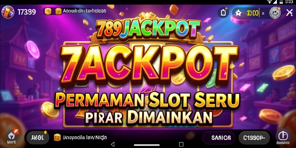 Screenshot gameplay Slot 789JACKPOT yang menarik dan menyenangkan.