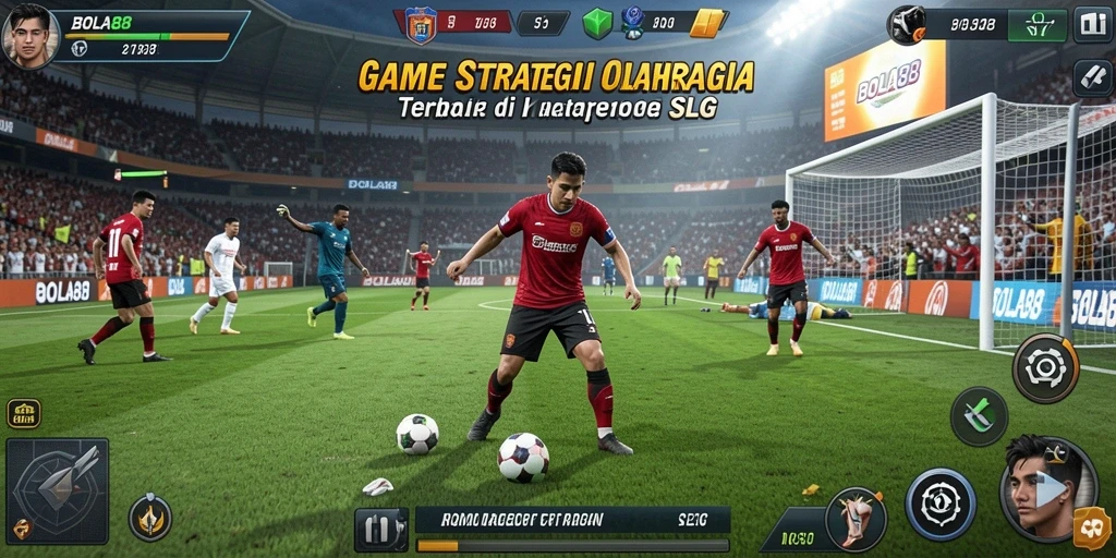 Tampilan gameplay menarik dari BOLA88 dengan strategi SLG yang mendalam.
