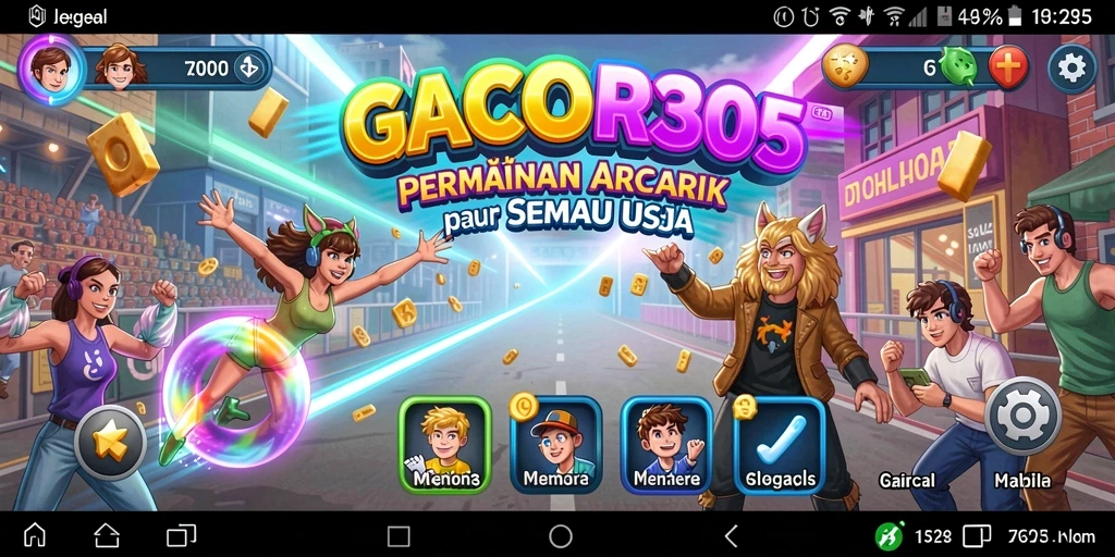 Tampilan menarik dari gameplay GACOR305 yang seru dan dinamis.