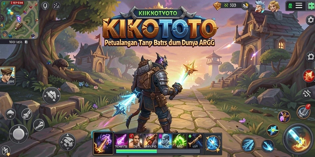 Tampilan menarik dari gameplay KIKOTOTO dalam aksi ARPG.