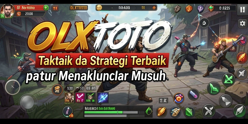 Screenshot gameplay OLXTOTO menunjukkan aksi strategi intens.