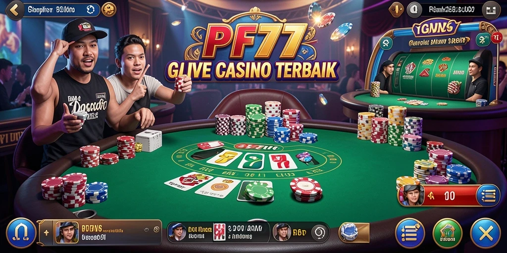 Gameplay mendebarkan dari PF777 dengan dealer profesional.