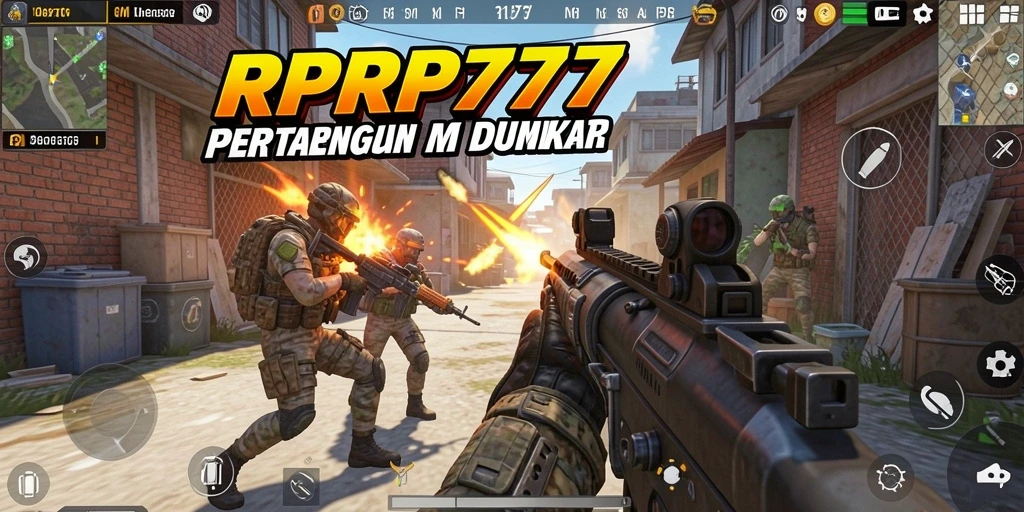 Gameplay RPRP777 yang menegangkan dan penuh aksi.