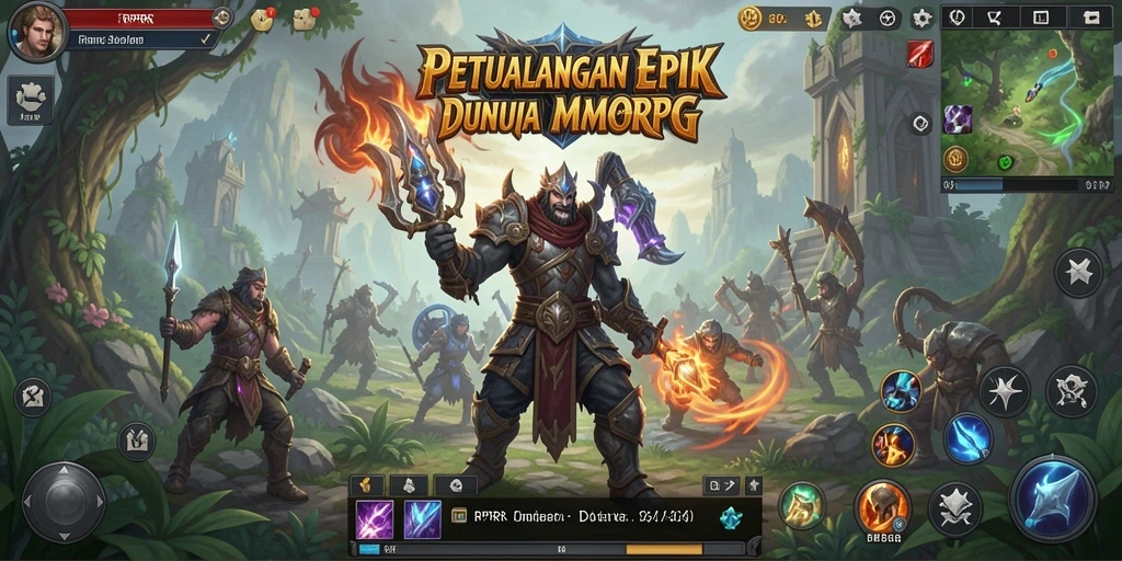 Tampilan gameplay <strong>RPRR</strong> yang menarik dan mendebarkan.