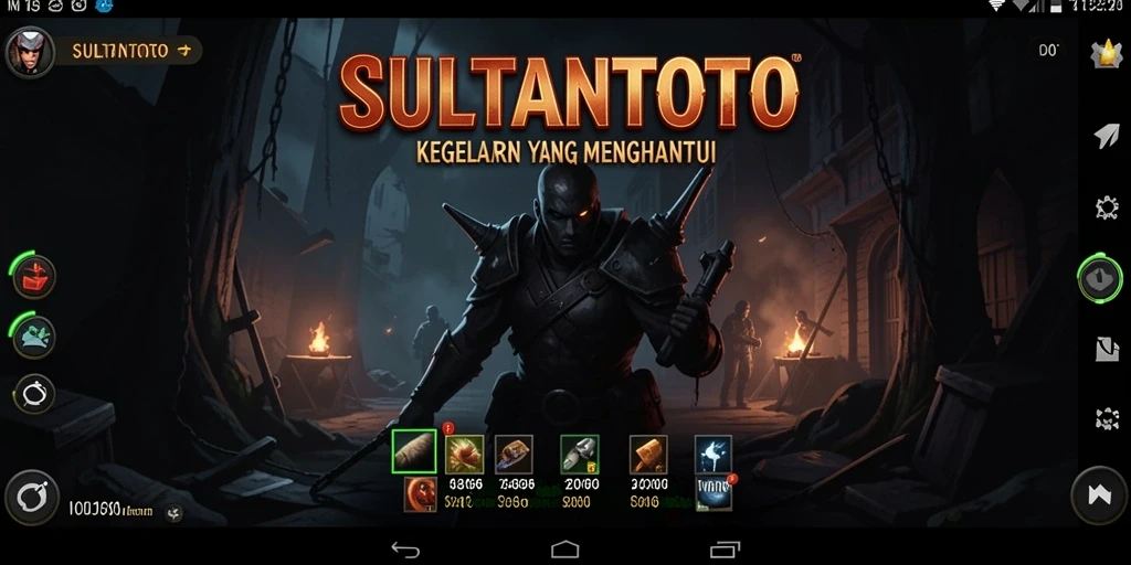 Tangkapan layar gameplay SULTANTOTO yang menegangkan dan menakutkan.