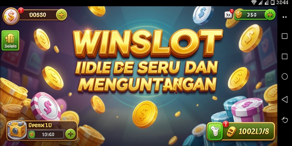 Tampilan gameplay WINSLOT dengan animasi slot yang menarik.