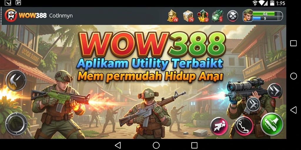 Tampilan screenshot WOW388 menampilkan antarmuka yang sederhana dan intuitif.