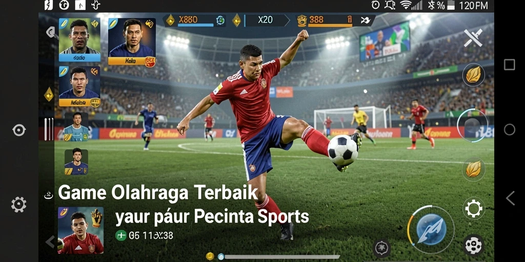 Tampilan gameplay X88 yang menarik dan kompetitif di dunia olahraga.